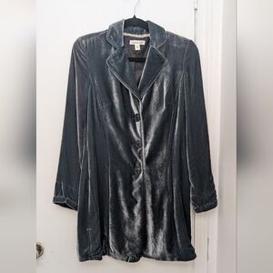 Coldwater Creek Velvet Jacket - Black